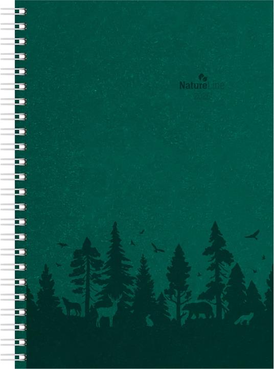 ALPHA EDITION - Agenda 2026, 15x21 cm, settimanale spiralata Nature Line F