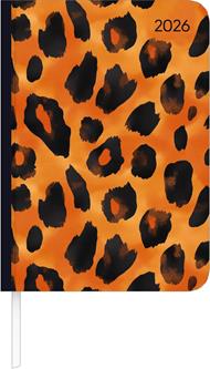 ALPHA EDITION - Agenda 2026, 10,7x15,2 cm, Lady Journal Animal Prin