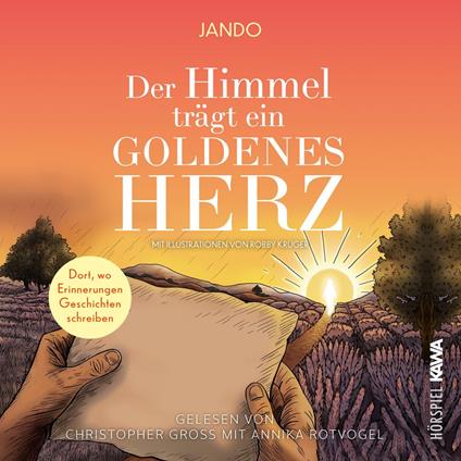 Der Himmel trägt ein goldenes Herz