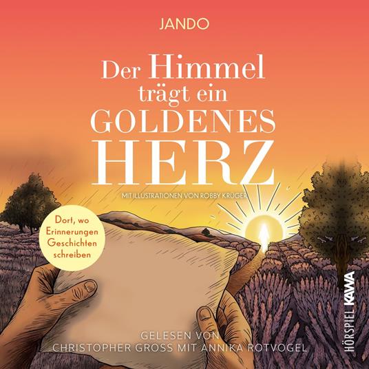 Der Himmel trägt ein goldenes Herz