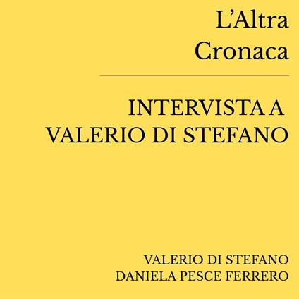 Intervista a Valerio Di Stefano