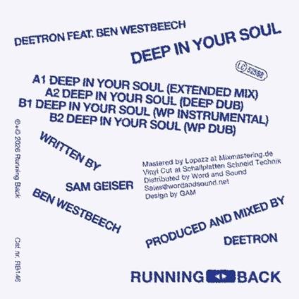 Deep In Your Soul - Vinile LP di Deetron