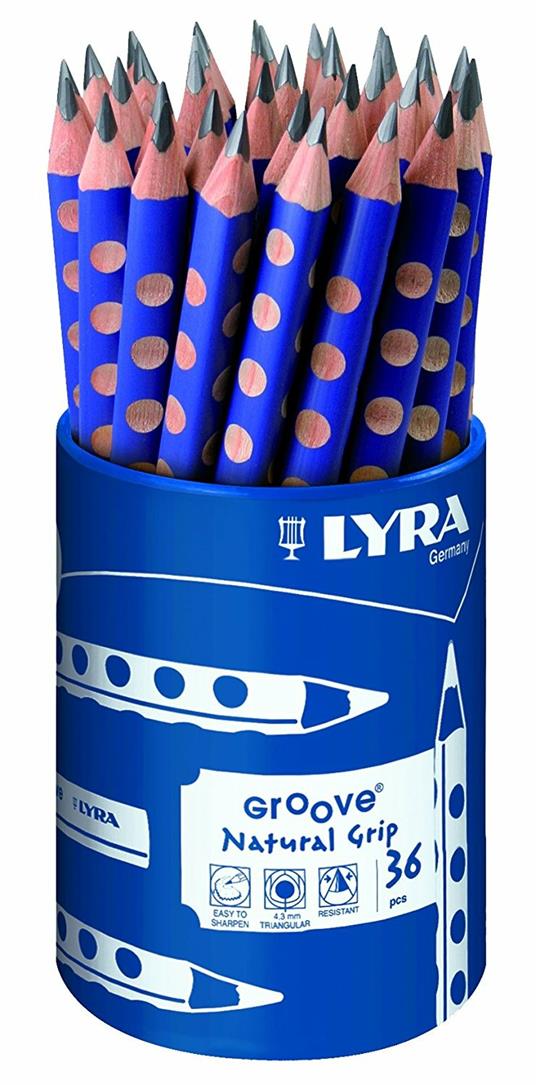 Lyra Groove Graphite barattolo 36 pezzi - 6