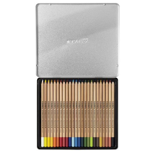 Matite colorate Lyra Rembrandt Polycolor. Scatola in metallo 24 colori - 2