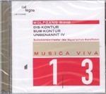 Musica Viva vol.13 - CD Audio di Wolfgang Rihm