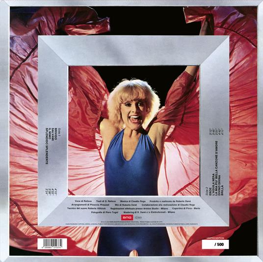 Brivido Divino (45th Anniversary Splatter Pink Vinyl Edition) - Vinile LP di Donatella Rettore - 2