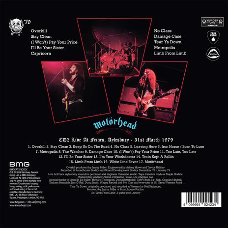 Overkill (40th Anniversary Edition) - CD Audio di Motörhead - 4