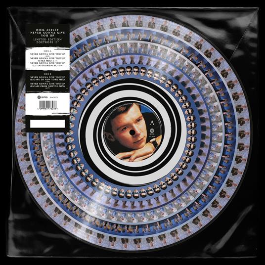 Never Gonna Give You Up (Zoetrope 12" Single Vinyl Edition) - Vinile LP di Rick Astley