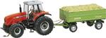Faller: 1/87 Mf Tractor Met Aanhanger (Wiking)