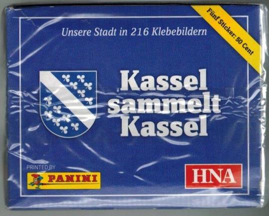 Kassel Sammelt Box 50 Bustine Figurine Panini - 2