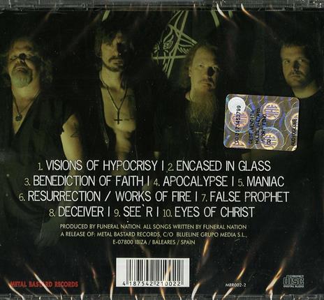 Open the Gates of Hell - CD Audio di Funeral Oration - 2