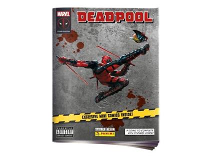 Deadpool Sticker & Trading Card Collection Album *German Version* Panini