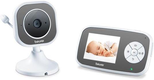 Beurer BY 110 Babyphone Video Baby Monitor Lcd 2.8 Pollici 300 M - 2