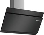 Serie 6 DWK97JM60 cappa aspirante 722 m³/h Cappa aspirante a parete Nero, Acciaio inossidabile A+
