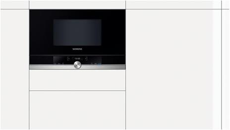 Siemens BF634LGS1 forno a microonde Da incasso 21 L 900 W Nero, Acciaio  inossidabile - Siemens - Casa e Cucina | IBS