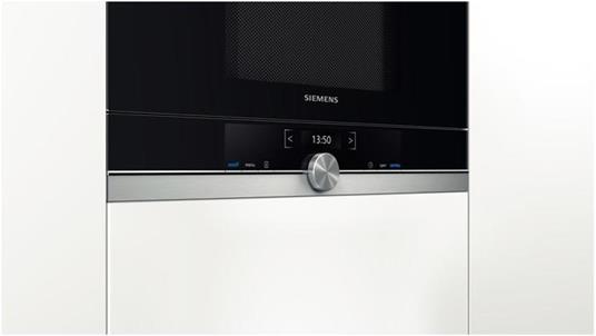 Siemens BF634LGS1 forno a microonde Da incasso 21 L 900 W Nero, Acciaio  inossidabile - Siemens - Casa e Cucina | IBS