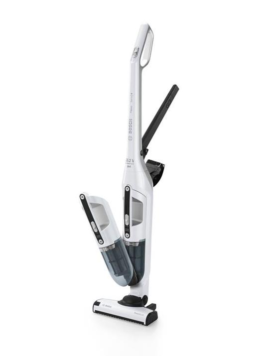Bosch Serie 4 BBH32551 scopa elettrica Senza sacchetto Metallico, Bianco  0,4 L - Bosch - Casa e Cucina | IBS
