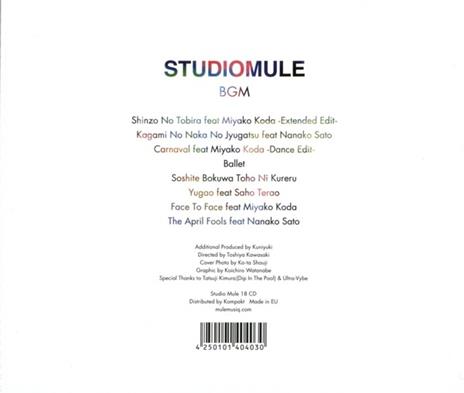BGM - CD Audio di Studio Mule - 2