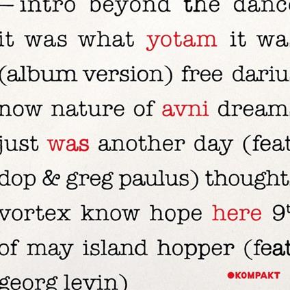 Was Here - CD Audio di Yotam Avni