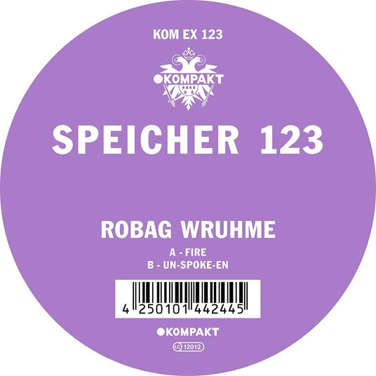 Speicher 123 - Vinile LP di Robag Wruhme