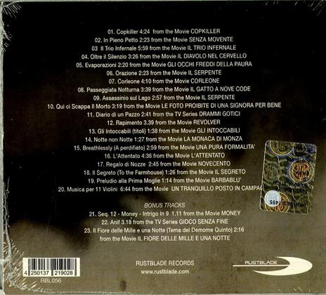Paura (Colonna sonora) - CD Audio di Ennio Morricone - 2