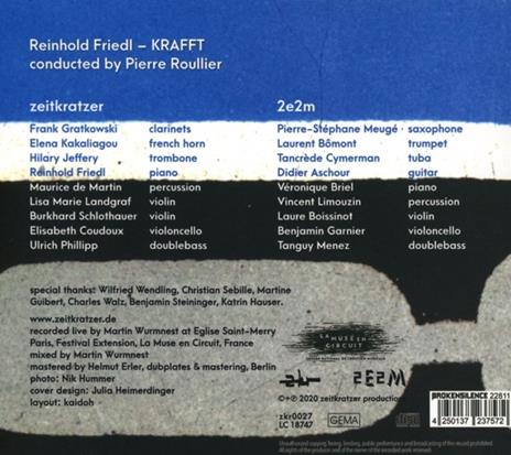Krafft - CD Audio di Zeitkratzer - 2