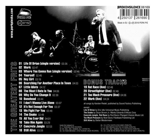 The Greatest Frits - CD Audio di Frits - 2