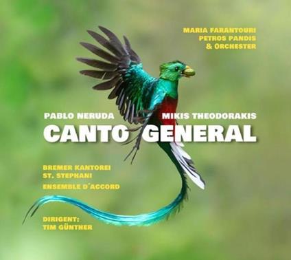 Canto General - CD Audio di Maria Farantouri