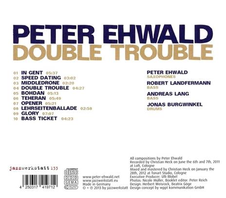 Double Trouble - CD Audio di Peter Ehwald - 2