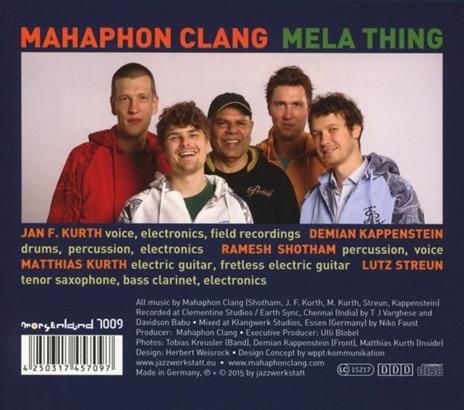 Mela Thing - CD Audio di Mahaphon Clang - 2