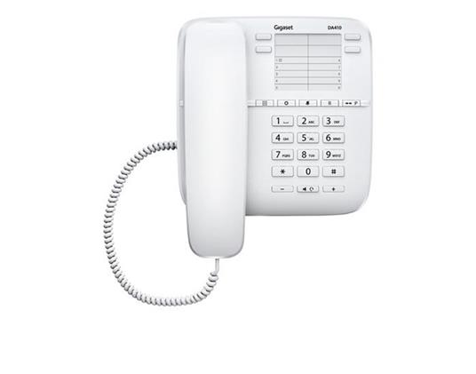 Telefono Fisso Gigaset Da410 Bianco Bca - 6