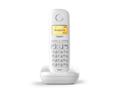 Gigaset A170 Telefono DECT Bianco Identificatore di chiamata