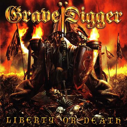 Liberty or Death (Red Black Coloured Vinyl) - Vinile LP di Grave Digger