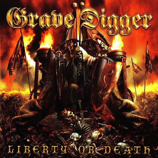 Liberty or Death (Red Black Coloured Vinyl) - Vinile LP di Grave Digger