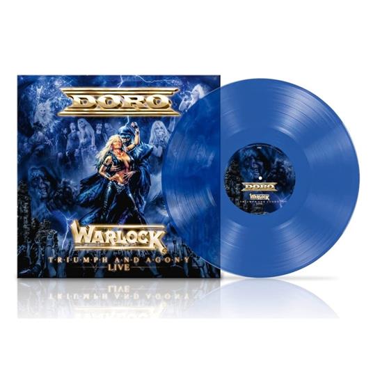 Warlock (Triumph & Agony Live) (Blue Vinyl) - Vinile LP di Doro