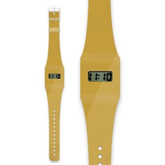 Pappwatch Orologio Tyvek Antistrappo Gold Metallic Accessori Regalo