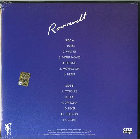 Roosevelt - Vinile LP di Roosevelt - 2