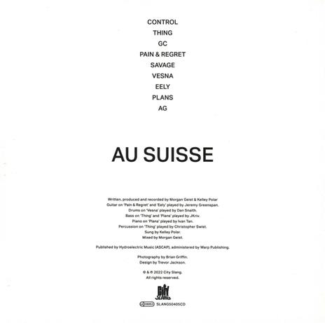 Au Suisse - CD Audio di Au Suisse - 2