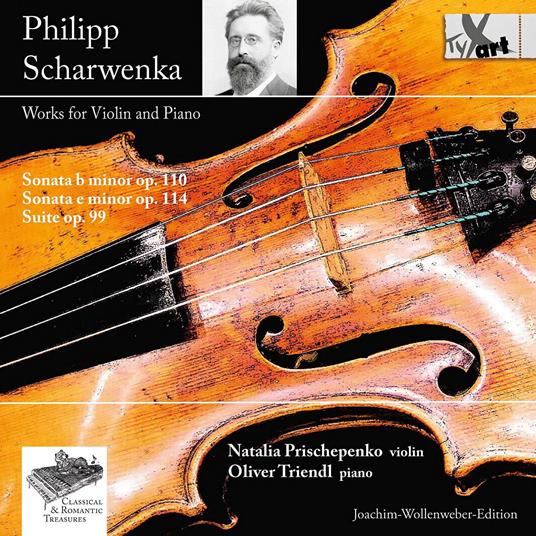 Works For Violin & Piano - CD Audio di Philipp Scharwenka