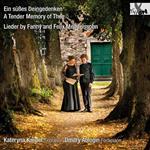 Songs By Fanny & Felix Mendelssohn