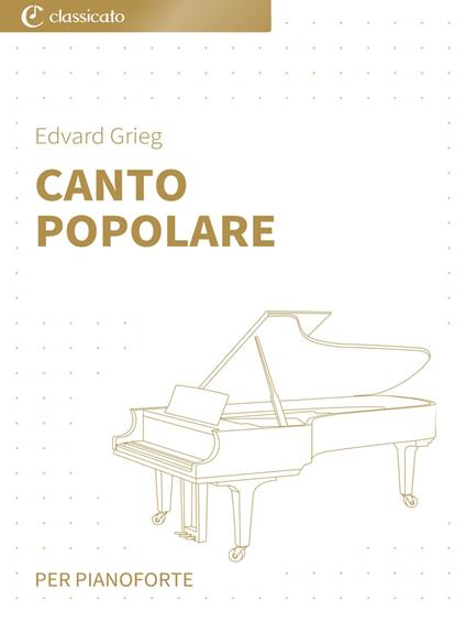Canto popolare - Grieg Edvard - ebook