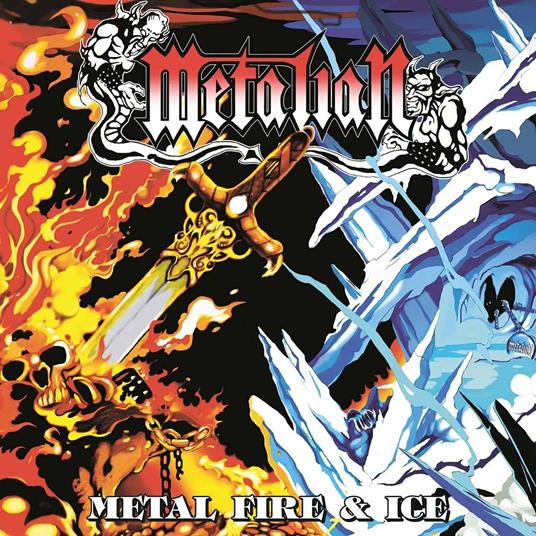Metal Fire and Ice (Coloured Vinyl) - Vinile LP di Metalian