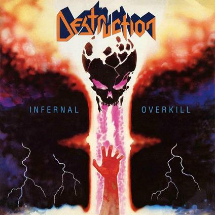Infernal Overkill (Blue Coloured Vinyl) - Vinile LP di Destruction