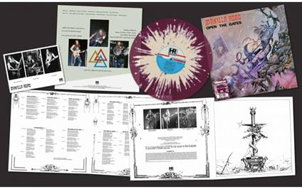 Open The Gates (Purple-Bone Splatter Vinyl) - Vinile LP di Manilla Road