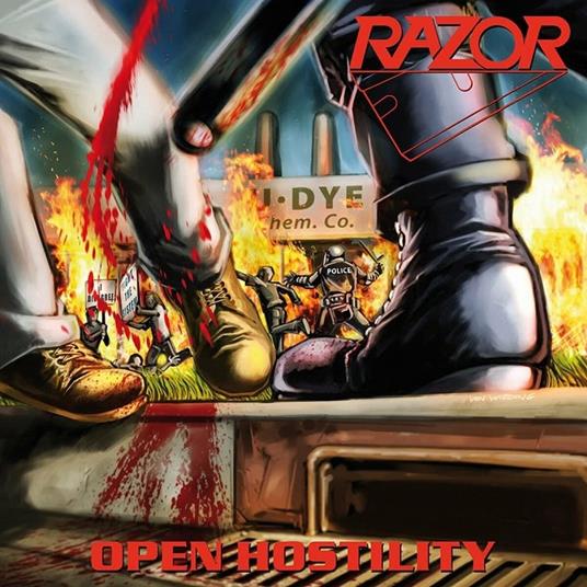 Open Hostility (Black Vinyl) - Vinile LP di Razor