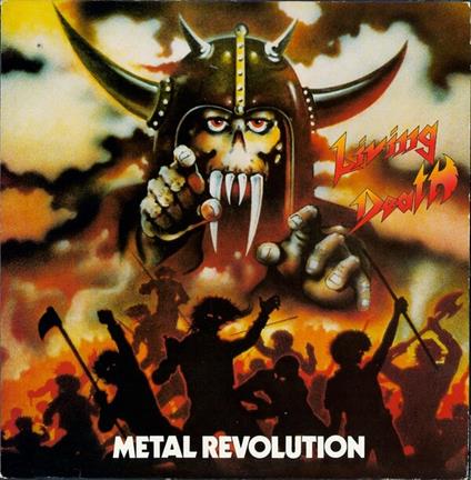 Metal Revolution (Orange Vinyl) - Vinile LP di Living Death