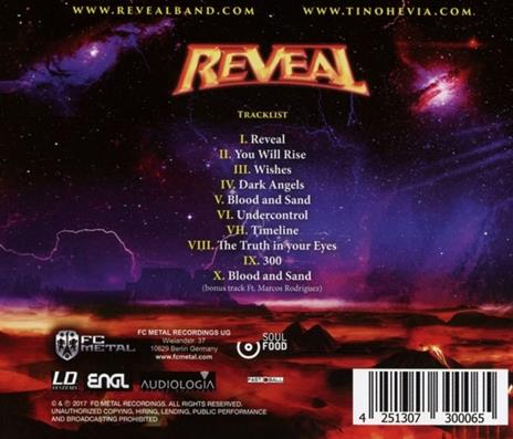 Timeline - CD Audio di Reveal - 2