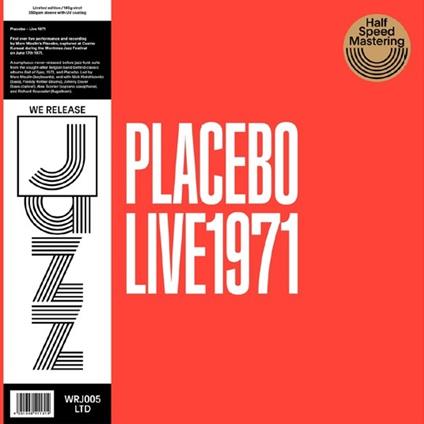 Live 1971 - Vinile LP di Placebo (Marc Moulin)