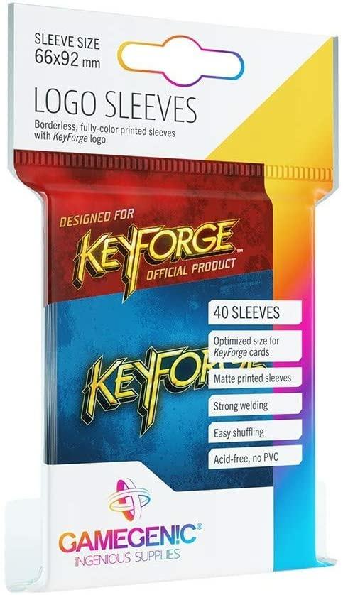 KeyForge Blue Logo Sleeves