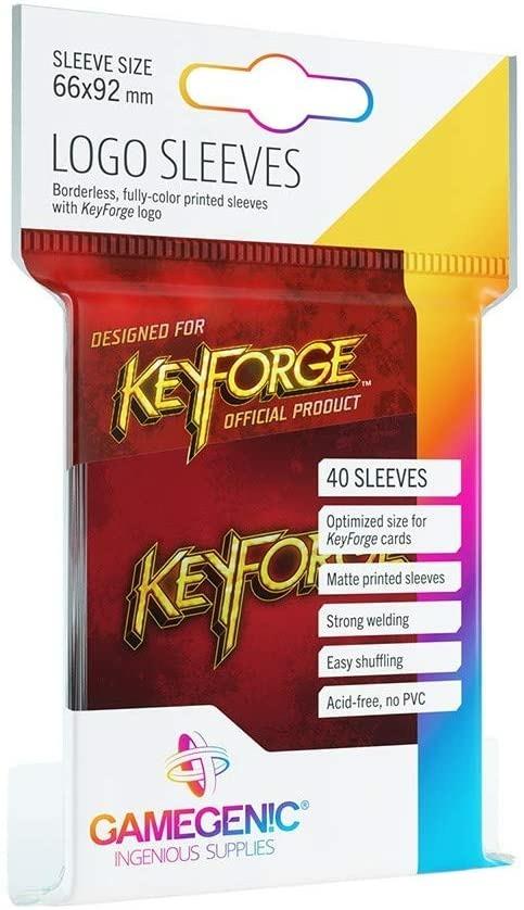 KeyForge Red Logo Sleeves